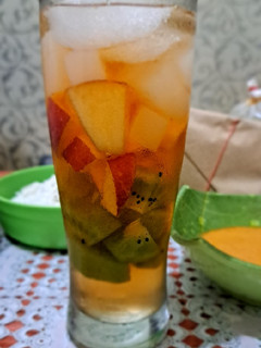 Foto resep Es Buah Simple