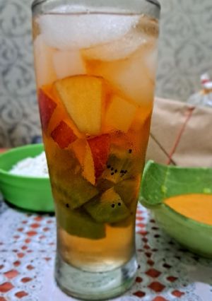 Foto resep Es Buah Simple