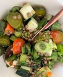 Ensalada de lentejas