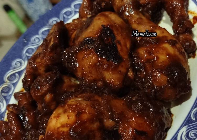 Langkah Mudah untuk Menyiapkan Honey Spicy Chicken (Ayam Goreng Madu Pedas), Enak Banget