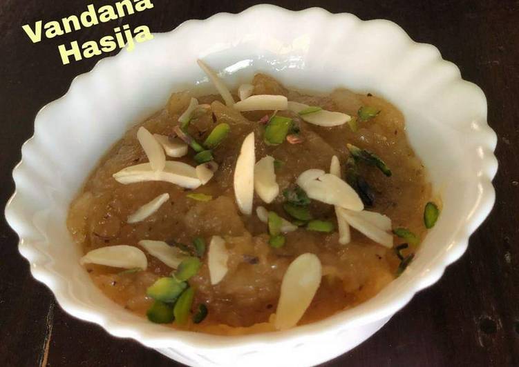 Simple Way to Make Any-night-of-the-week Apple Halwa