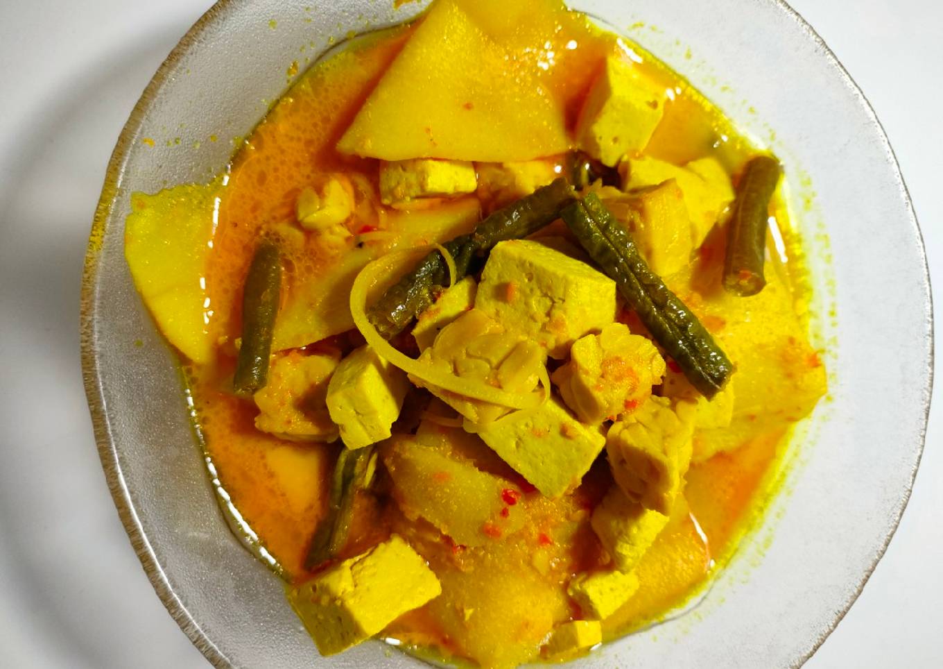 Gulai Rebung Tahu Tempe