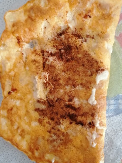 Una foto de Tortilla de atún y queso