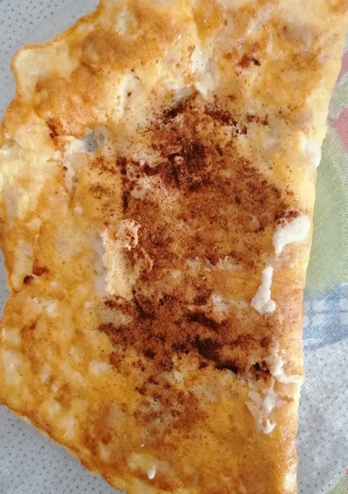Una foto de Tortilla de atún y queso
