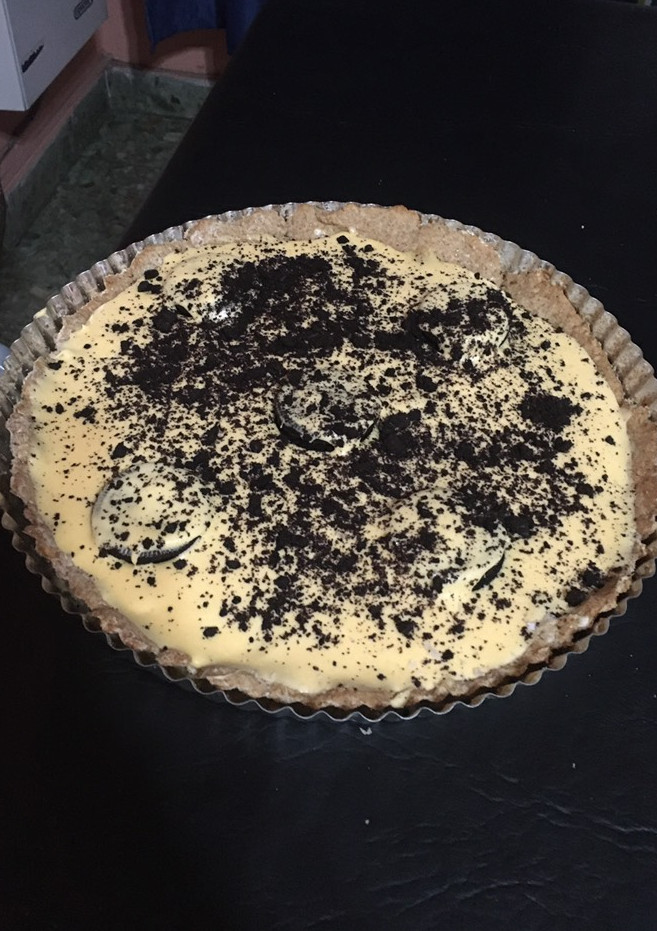 Una foto de Torta Helada de Vainilla y Oreo