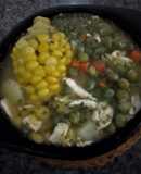 Sopa de Pollo Casera