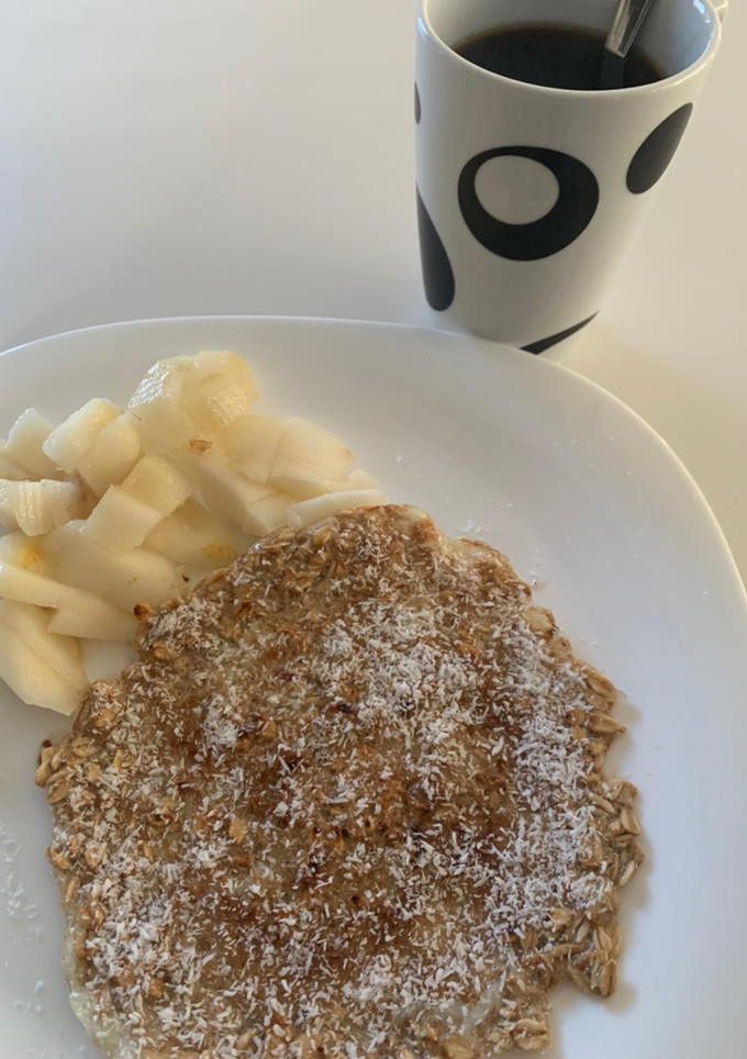 Una foto de Panqueque de avena