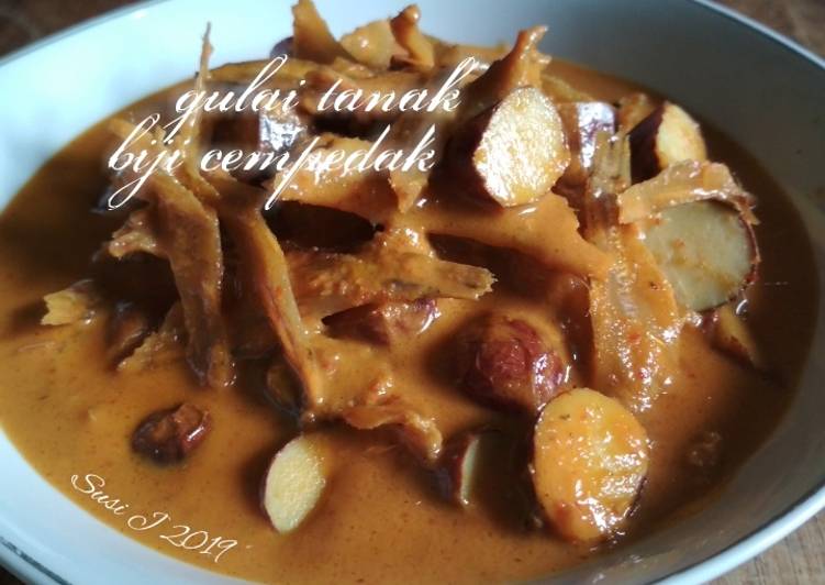 Gulai tanak biji cempedak