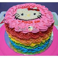 รูปของ Rainbow cake panggang