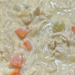 A picture of Avgolemono Soup.
