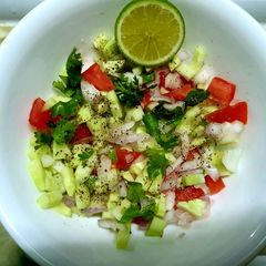 A picture of Shirazi Salad.