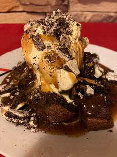 Una foto de Brownie de oreo