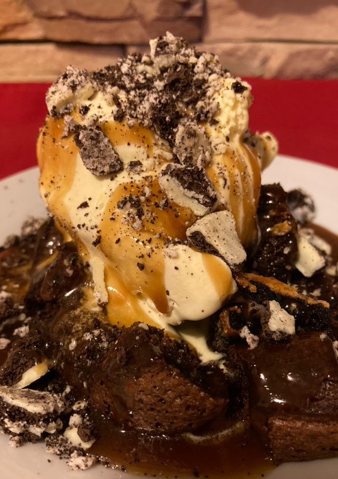Una foto de Brownie de oreo