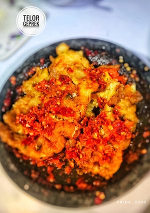 Foto resep Telor geprek