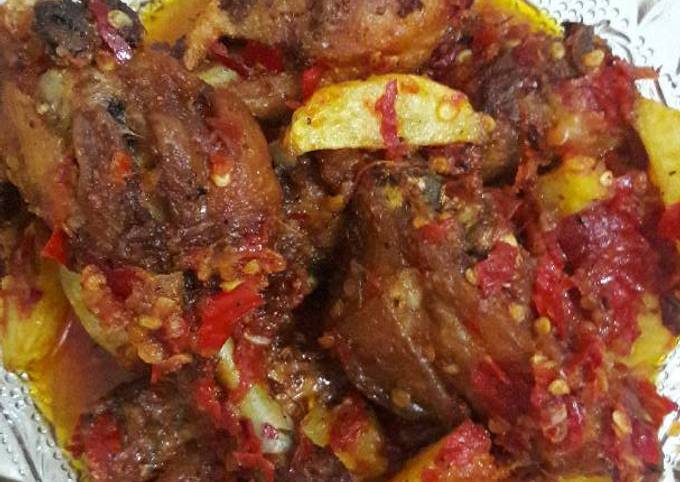 Ayam goreng balado spesial