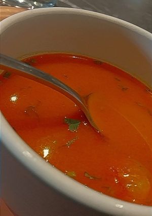 টমেটো স্যুপ(Tomato soup recipe in Bengali) রেসিপির প্রধান ছবি