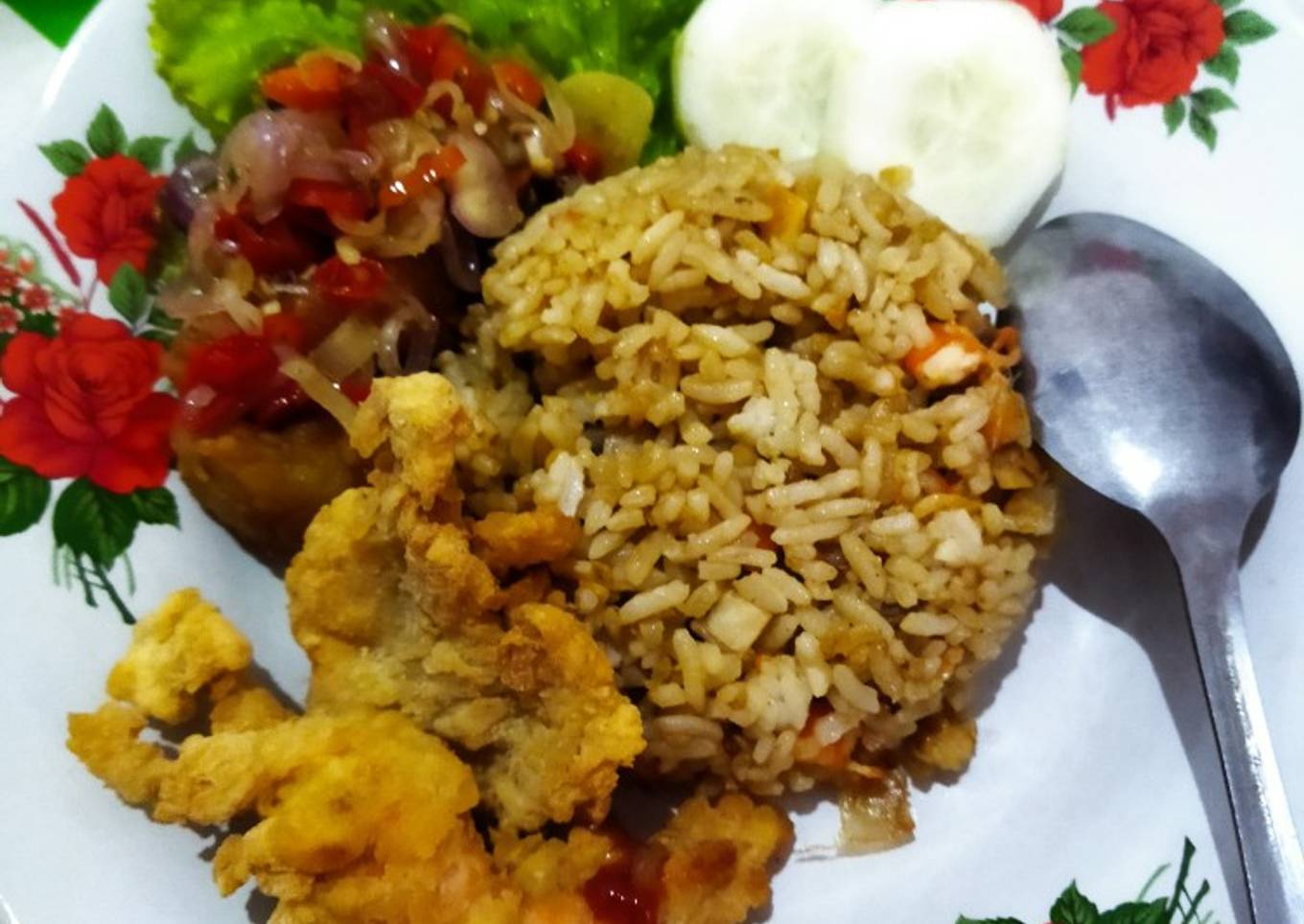 Nasi Goreng Seafood Sambel Matah