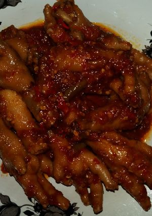 Foto resep Ceker pedass manis
