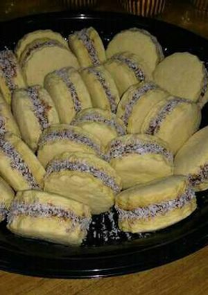 Una foto de Alfajores de Maizena