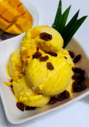 Hình của món Kem xoài.