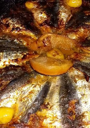 صورة لوصفة لاطة السردين بحشوة وصوص لذيذة