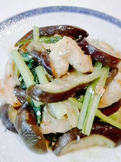 Foto resep Ayam Tumis Terong saos Miso