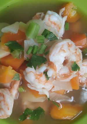 Foto resep Sop Udang 🦐🥔🥕🥬