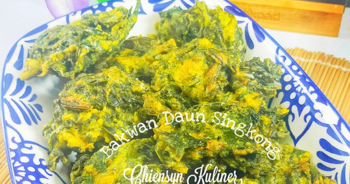 Bakwan Daun Singkong