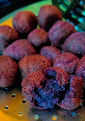 Foto resep Bola ubi ungu kriuk