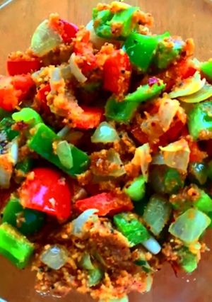 A picture of Capsicum Fry.