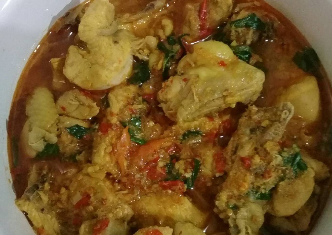 Rica- rica ayam