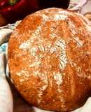 Pan de centeno integral y trigo con masa madre (en mambo)