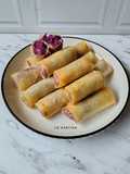 Lumpia Ubi Ungu Isi Keju