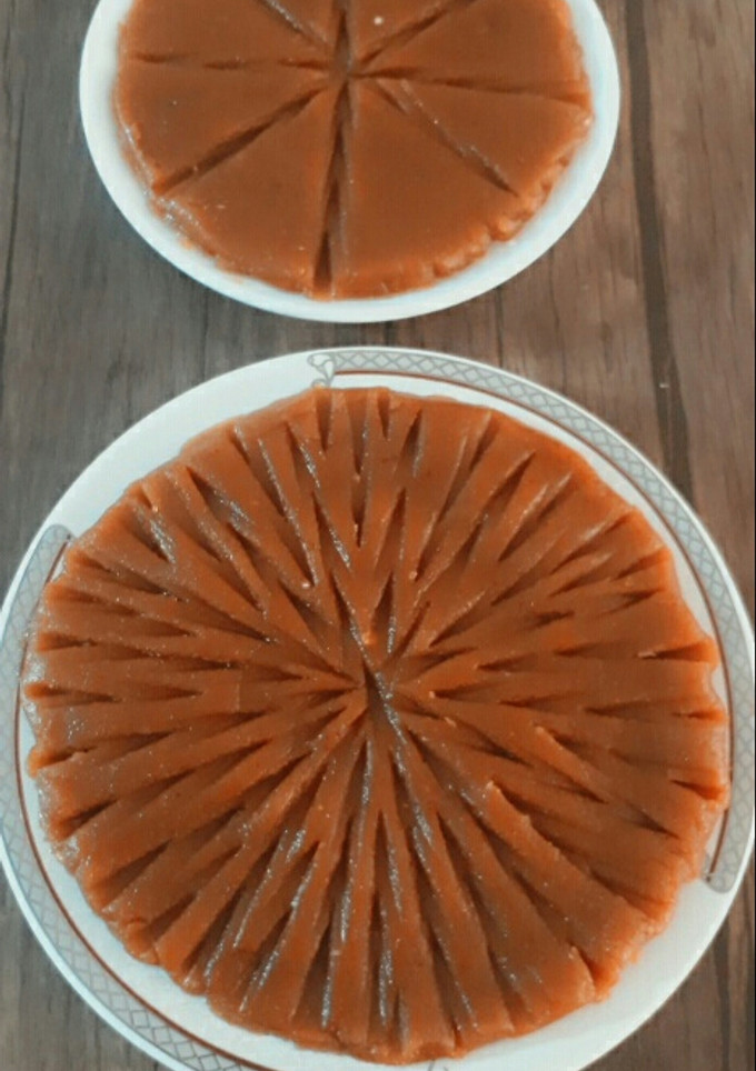 عکسی از دستور حلوای شیر