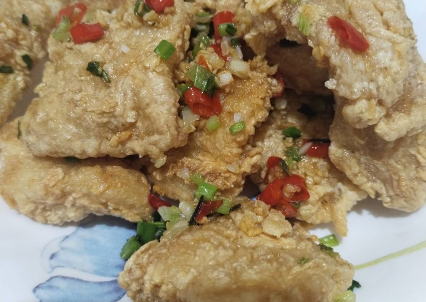 Ikan fillet cabe garam