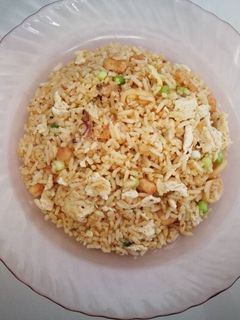 A picture of Chinese Golden Fried Rice.