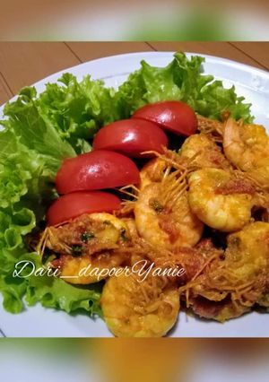 Foto resep Udang Saos Pedas