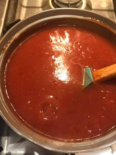 صورة لوصفة الكاتشب البيتي