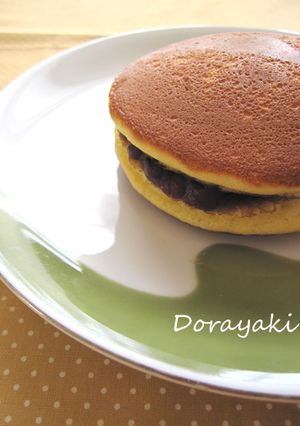 A picture of Dorayaki Made with Pancake Mix.
