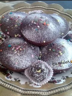 عکسی از دستور کیک فنجونی بدون فر😍
