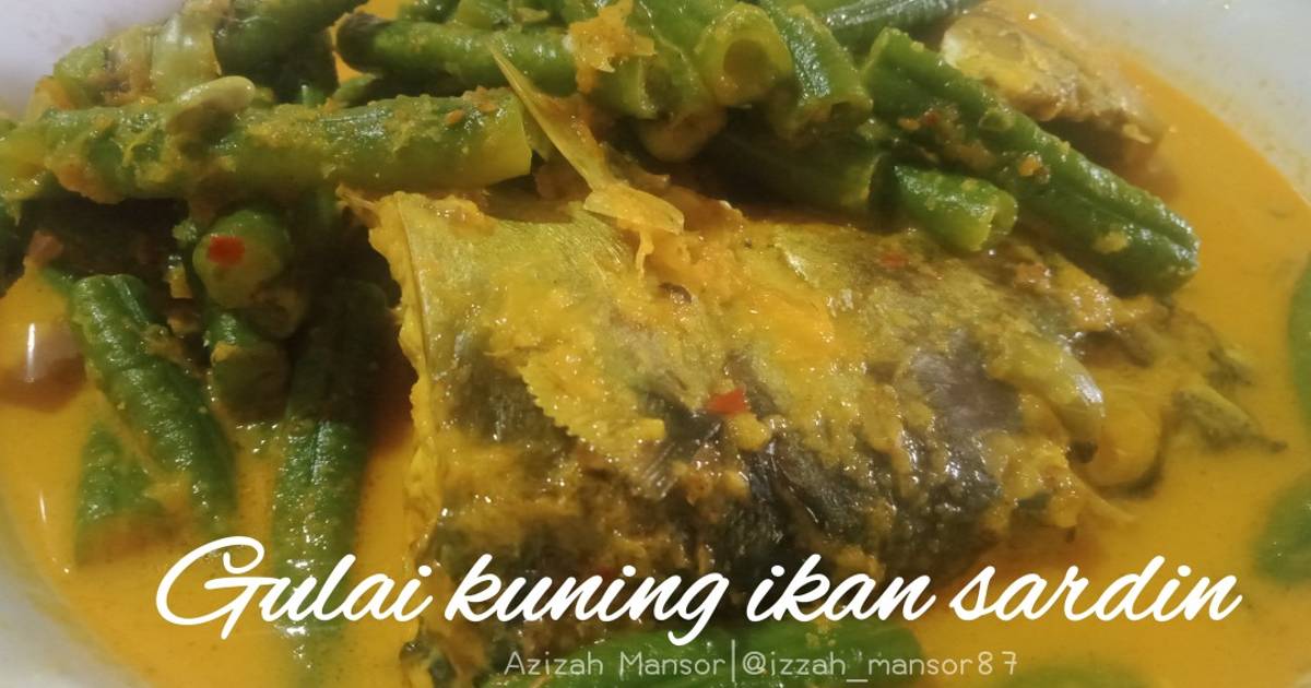 Resipi Gulai Kuning Ikan Sardin Oleh Azizah Mansor Cookpad