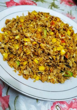 Foto resep Tongkol Suwir Jagung Pete