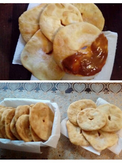 Una foto de Torta frita
