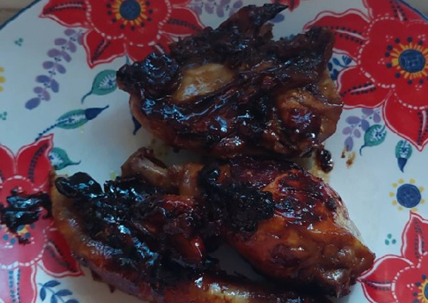 Ayam Bakar Teflon Simple (gak pake uleq kaaak)