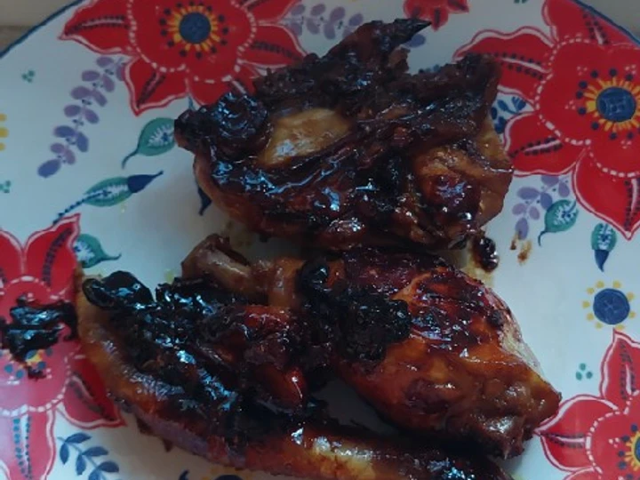 Langkah Gampang Membikin Resep Ayam Bakar Teflon Simple (gak pake uleq kaaak) yang Menggugah Selera Anti Ribet, Uenak Banget