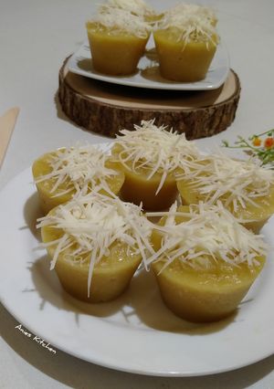 Foto resep Cake Keju Kukus (No Oven, No Mixer, dan No Eggs)