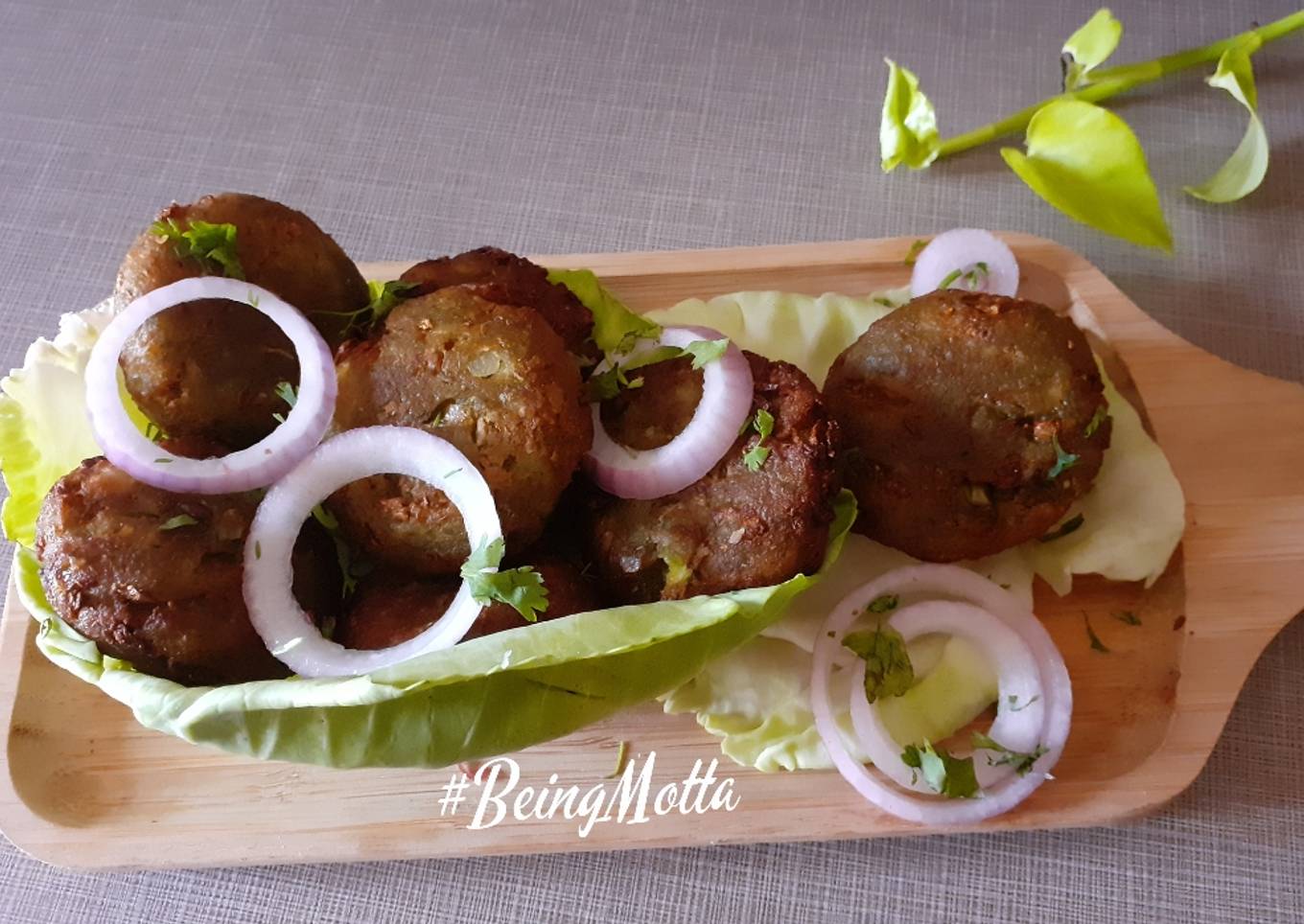 Cabbage-Potato Kebabs