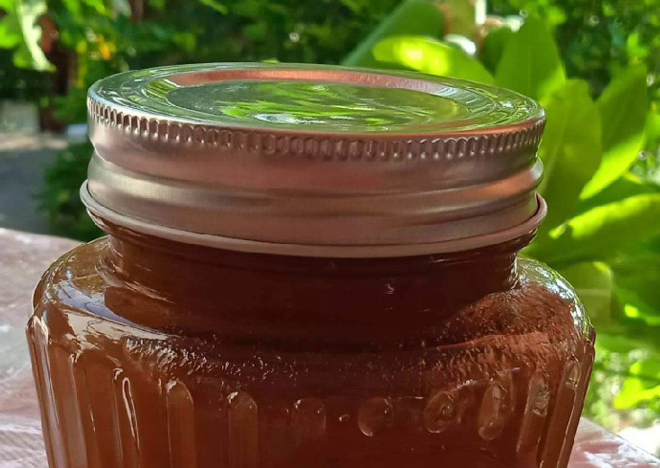 Mermelada de durazno-manzana