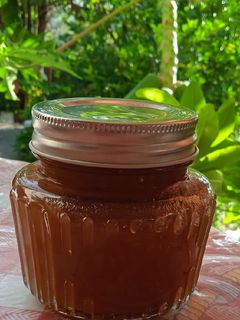 Una foto de Mermelada de durazno-manzana