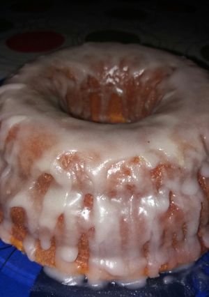 Una foto de Budín de zanahoria ¡en licuadora! Con glasé